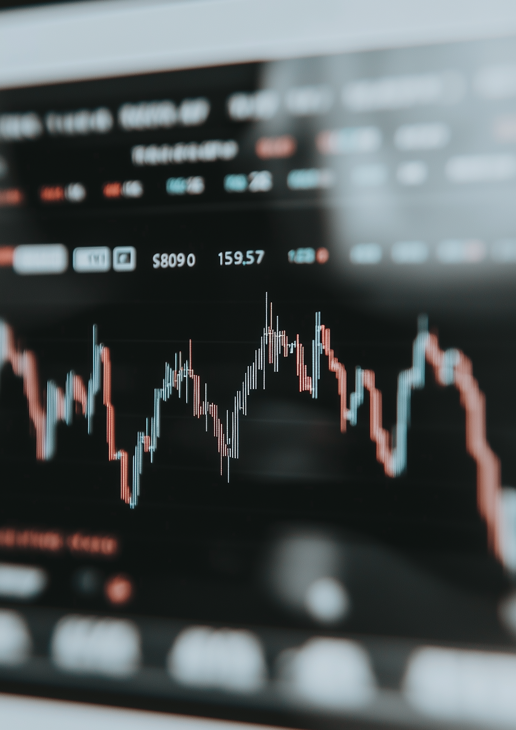 A new trader navigates the complex world of cryptocurrency, looking overwhelmed by charts and jargon.